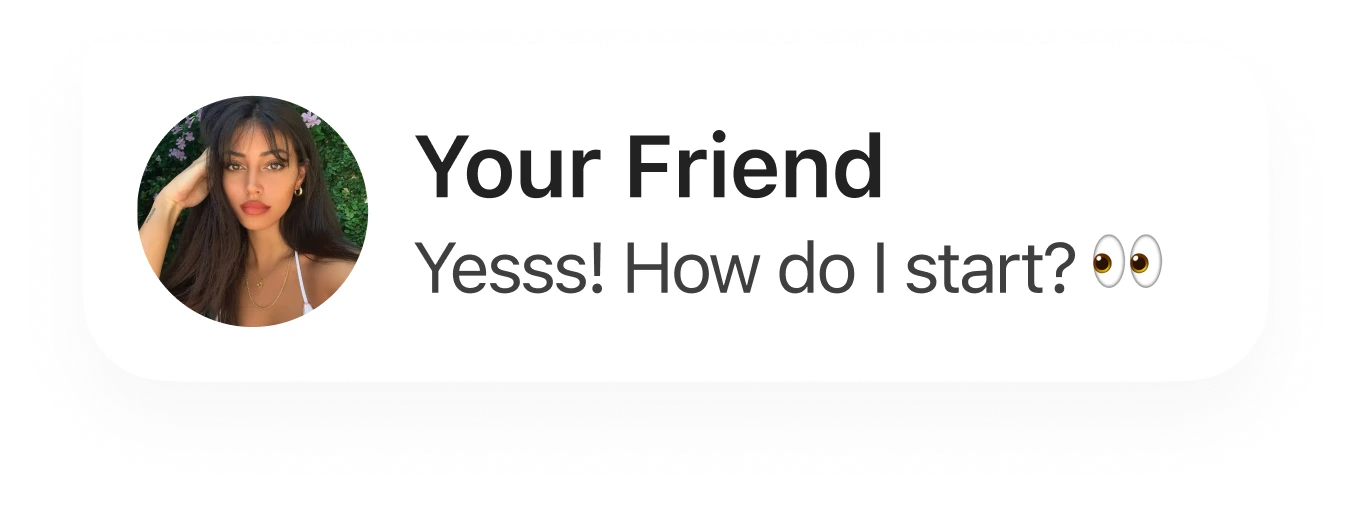 Referral conversation